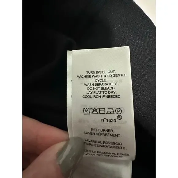 Lauren Ralph Lauren Pants Women’s Medium Black Riding Pants Pull On Legging - Picture 7 of 7